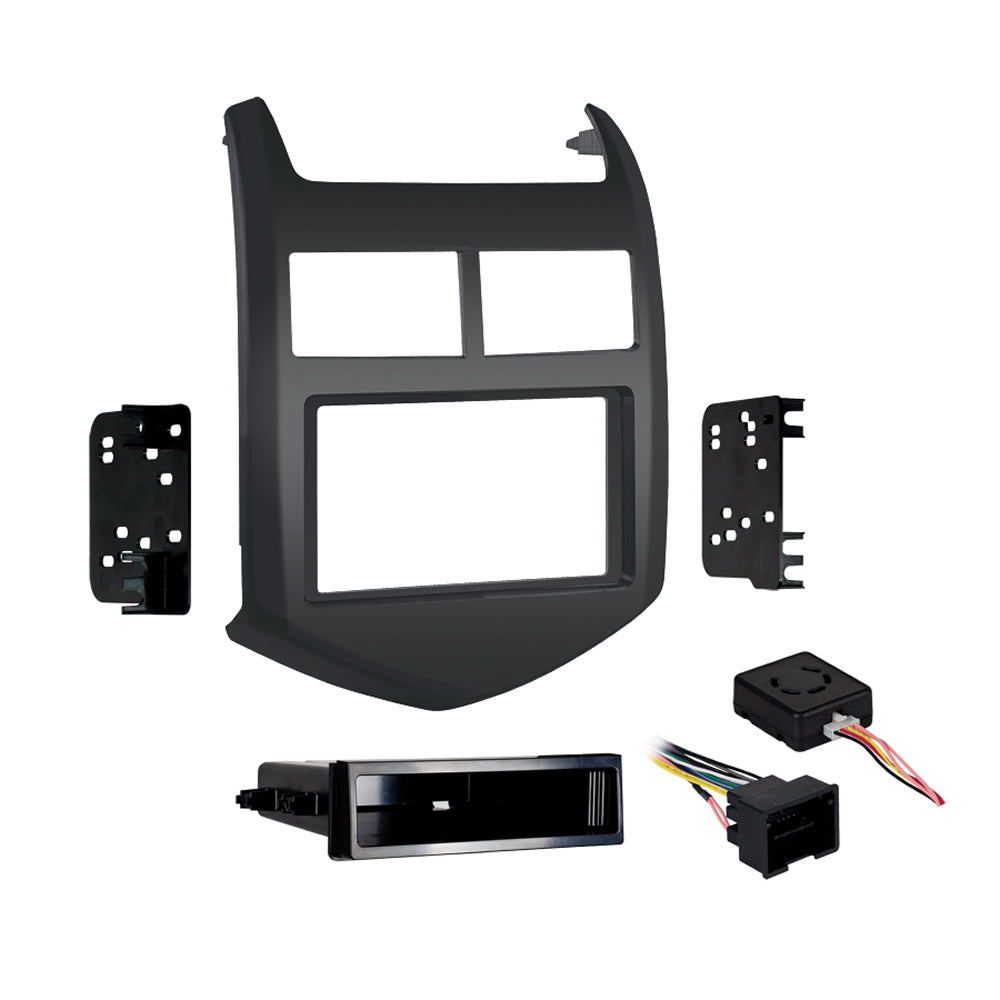 Metra 99-3012G-LC, Multi-Kit Radio Installation Dash Kit for Select Chevy Sonic 2012-2016