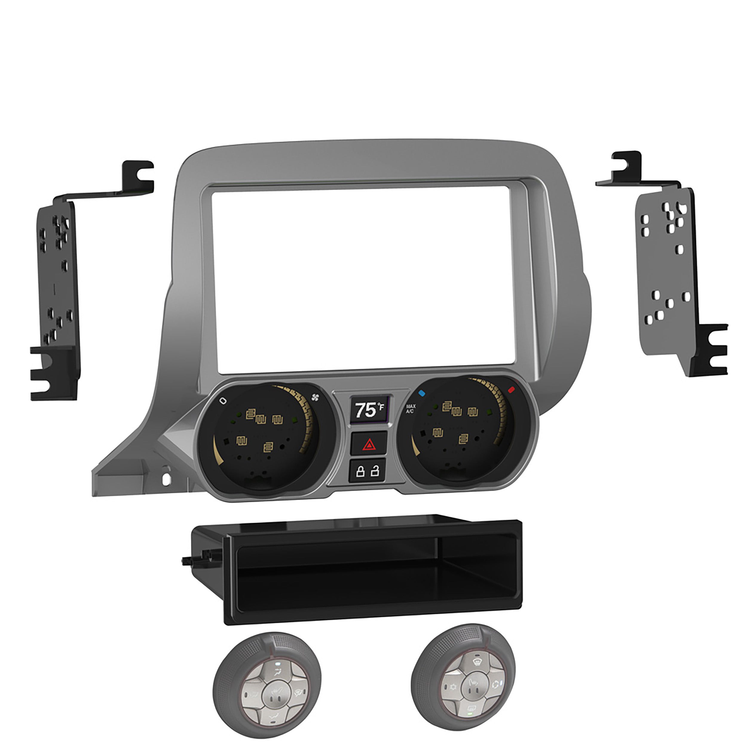 Metra 99-3028S, Multi-Kit Radio Installation Dash Kit for Select Chevrolet Camaro 2010-2015