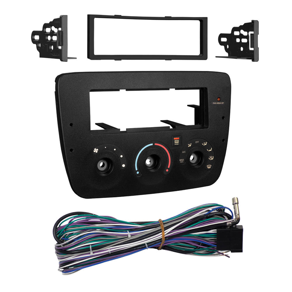 Metra 99-5717, Multi-Kit Radio Installation Dash Kit for Select Ford Taurus/Mercury Sable 04-07 w/o Electric Climate Control