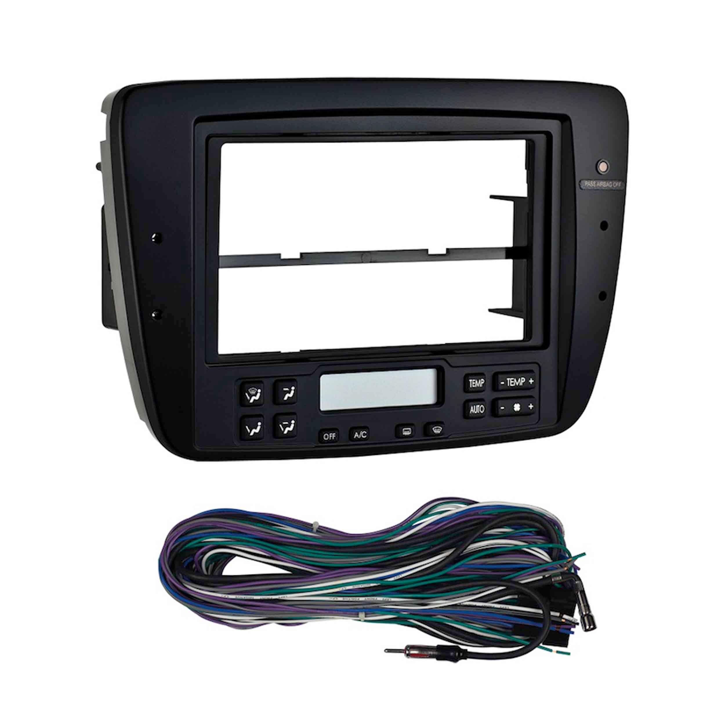 Metra 99-5719, Multi-Kit Radio Installation Dash Kit for Select Ford Taurus / Mercury Sable (with auto climate) 2004-2007