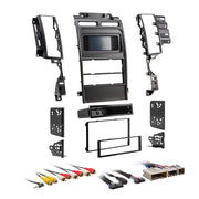 Metra 99-5722, Multi-Kit Radio Installation Dash Kit for Select Ford Taurus (w/ key start) 2010-2012 - TurboTouch Kit