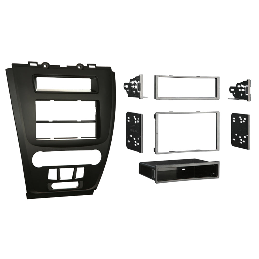 Metra 99-5821B, Multi-Kit Radio Installation Dash Kit for Select Ford Fusion / Mercury Milan 2010-2012 (Black)