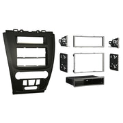 Metra 99-5821B, Multi-Kit Radio Installation Dash Kit for Select Ford Fusion / Mercury Milan 2010-2012 (Black)