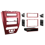 Metra 99-5821R, Multi-Kit Radio Installation Dash Kit for Select Ford Fusion / Mercury Milan 2010-2012 (Red)