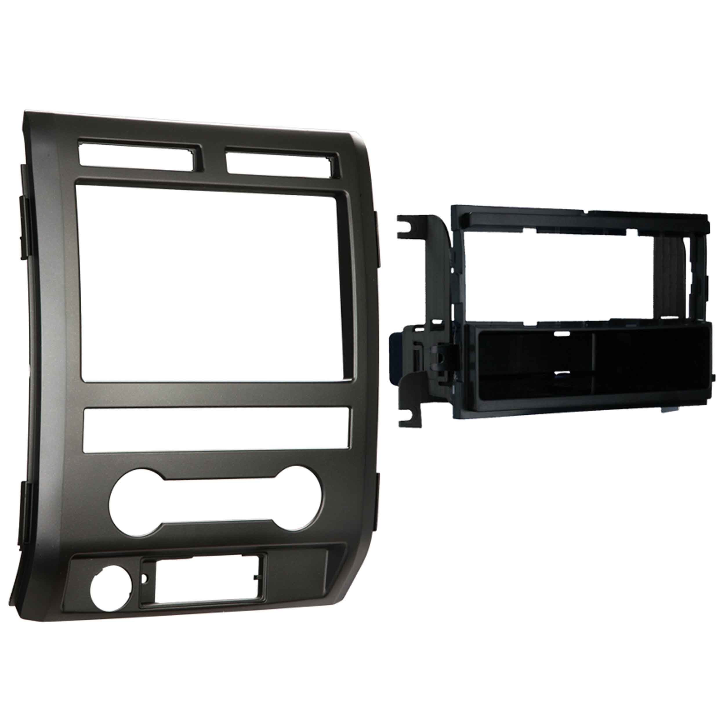 Metra 99-5822B, Multi-Kit Radio Installation Dash Kit for Select Ford F-150 2009-2010 - Black