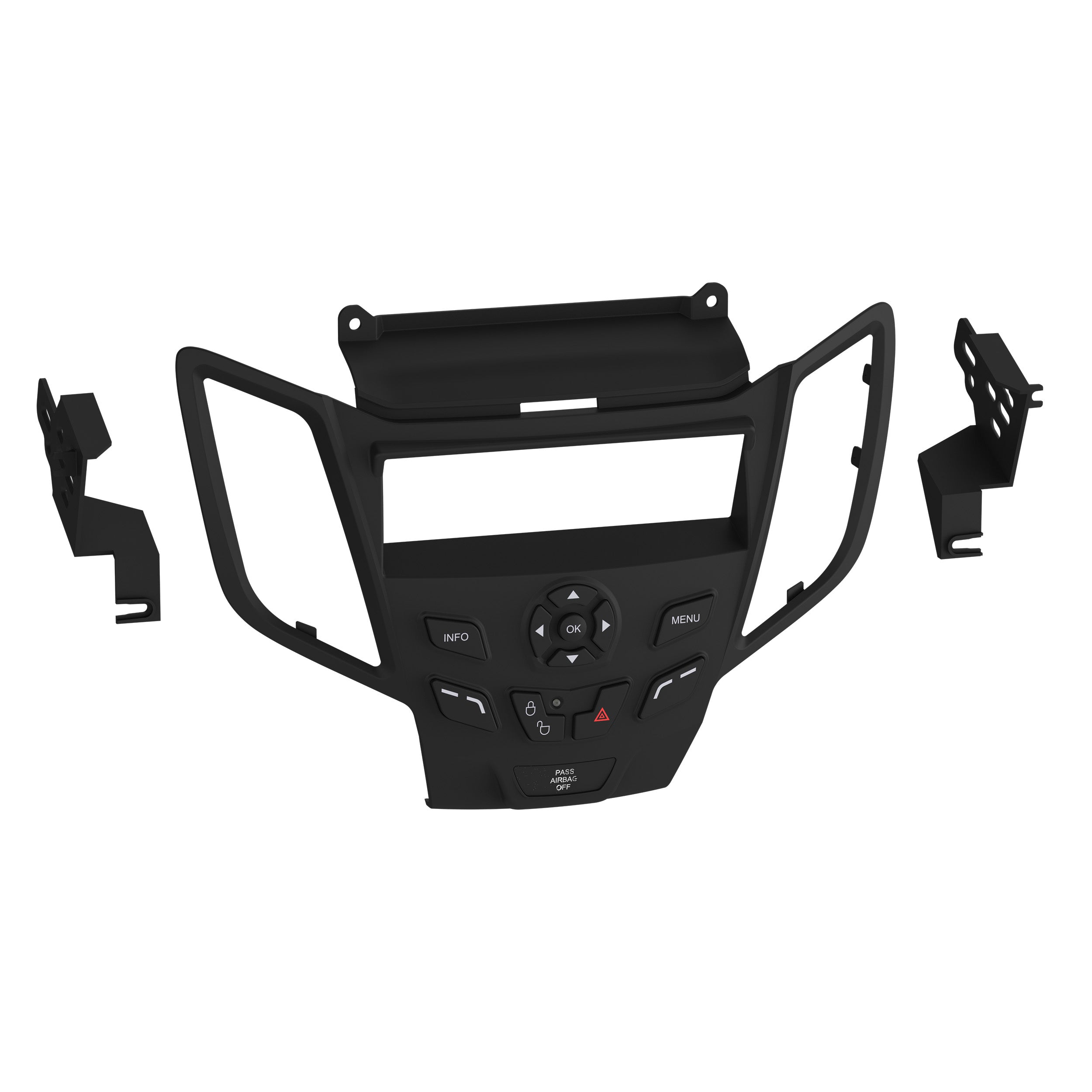 Metra 99-5825B, Multi-Kit Radio Installation Dash Kit for Select Ford Fiesta 2011-2019