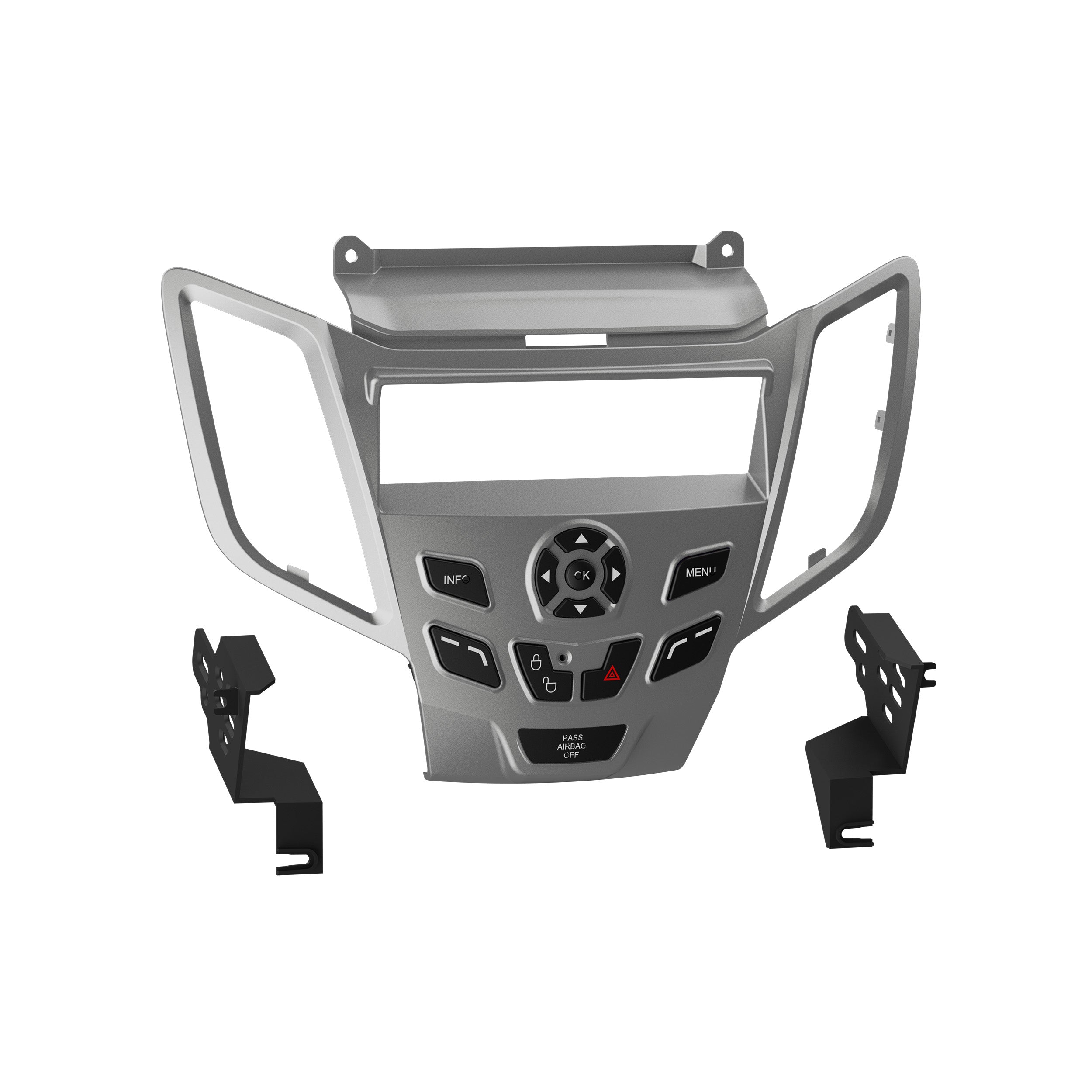 Metra 99-5825S, Multi-Kit Radio Installation Dash Kit for Select Ford Fiesta 2011-2019