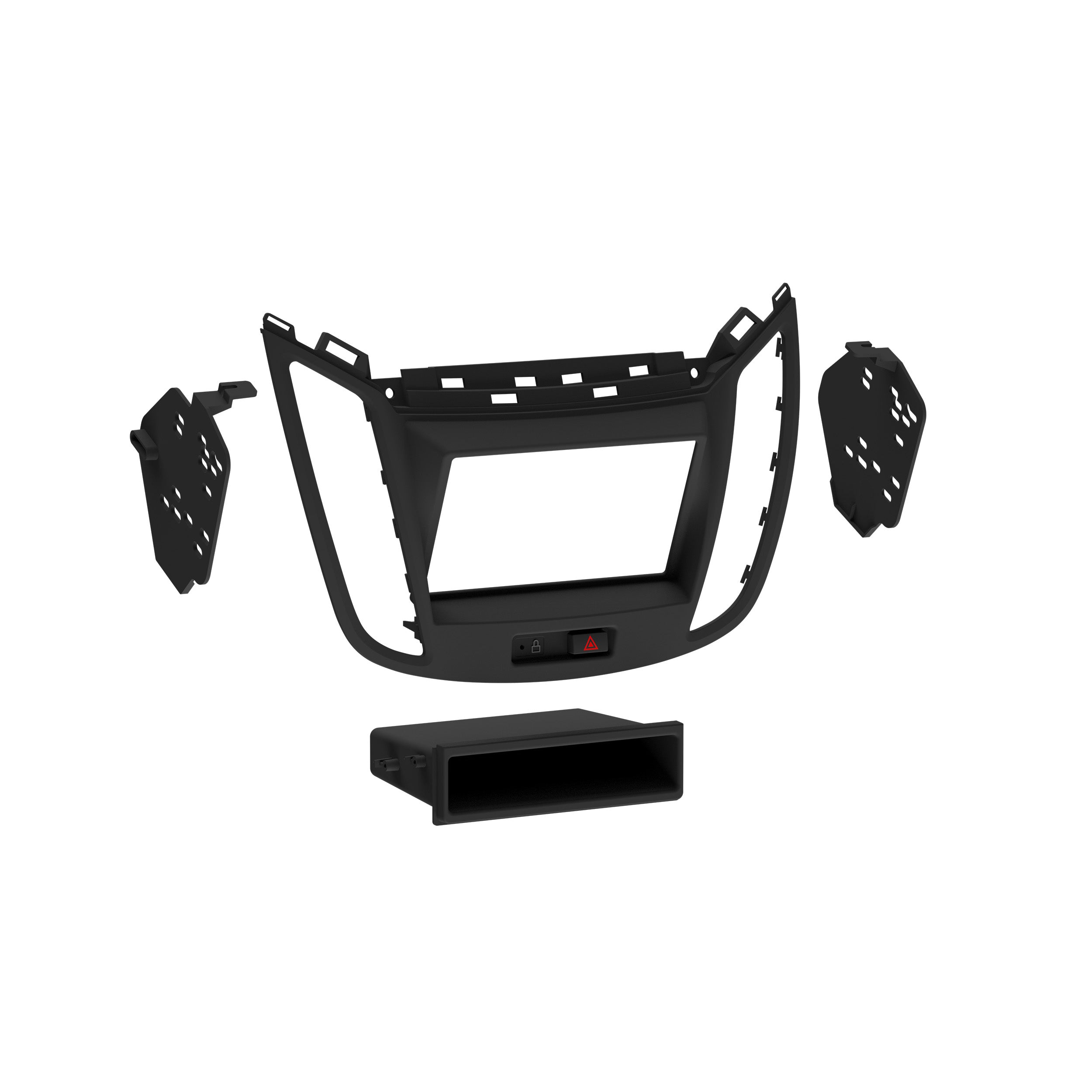 Metra 99-5833B, Multi-Kit Radio Installation Dash Kit for Select Ford Escape 2013-2019 w/4.2" screen