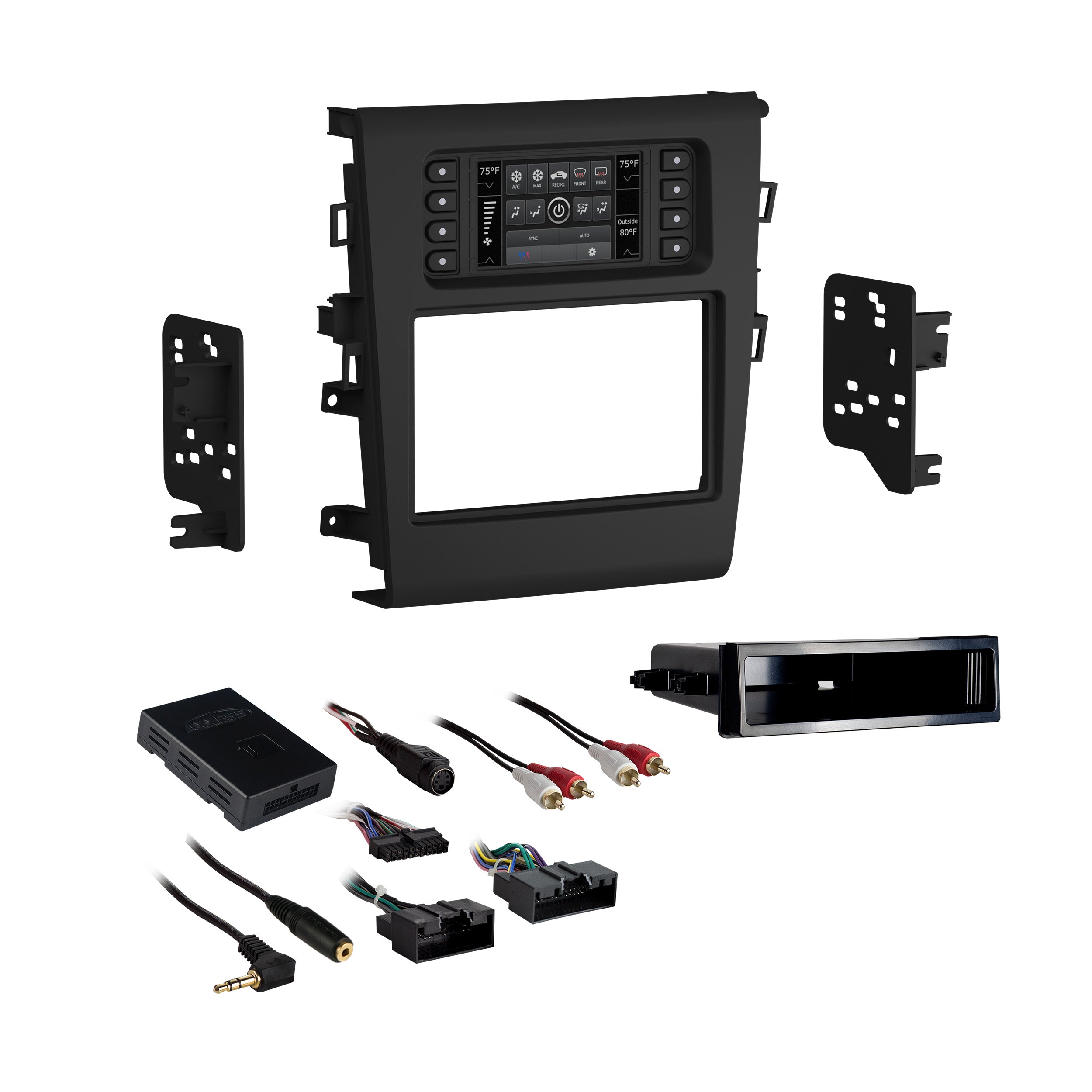 Metra 99-5841B, Multi-Kit Radio Installation Dash Kit for Select Ford Fusion 2013-2020 - TurboTouch Kit