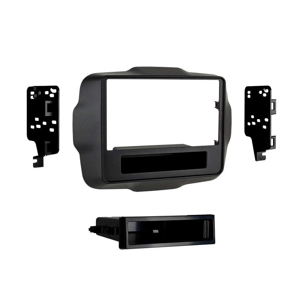 Metra 99-6532B, Multi-Kit Radio Installation Dash Kit for Select Jeep Renegade 2015-2020