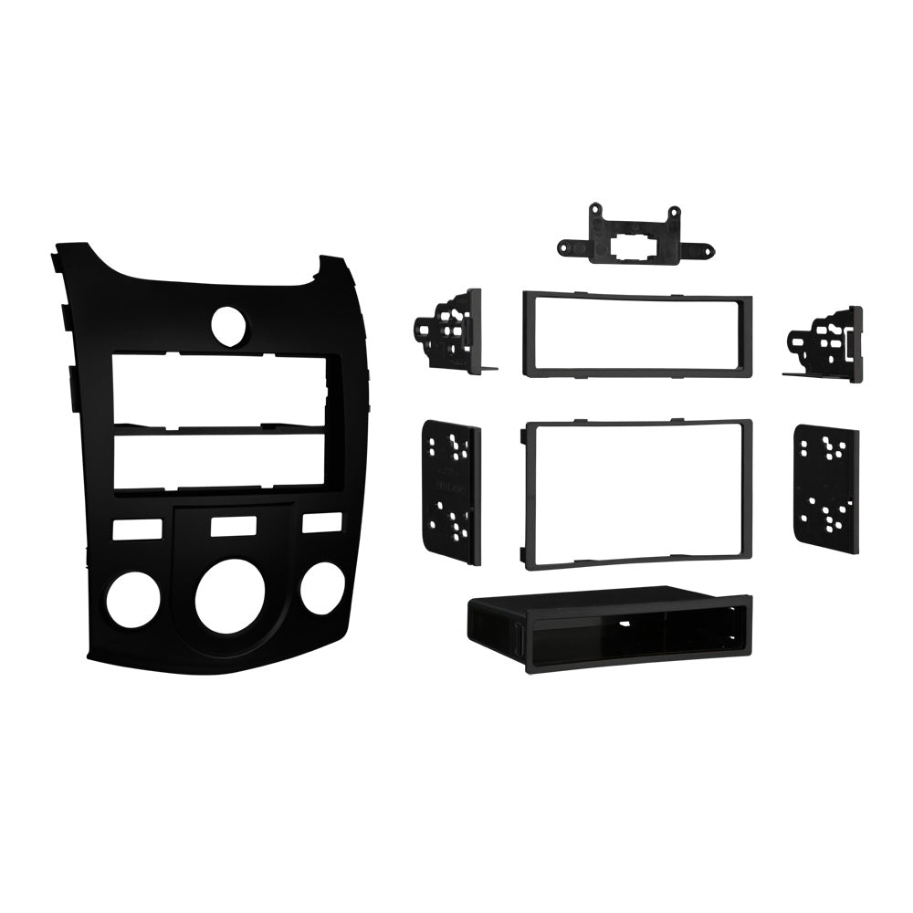 Metra 99-7338B, Multi-Kit Radio Installation Dash Kit for Select Kia Forte 2010-2013 - Black