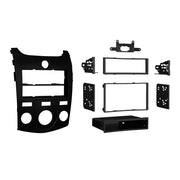 Metra 99-7338B, Multi-Kit Radio Installation Dash Kit for Select Kia Forte 2010-2013 - Black