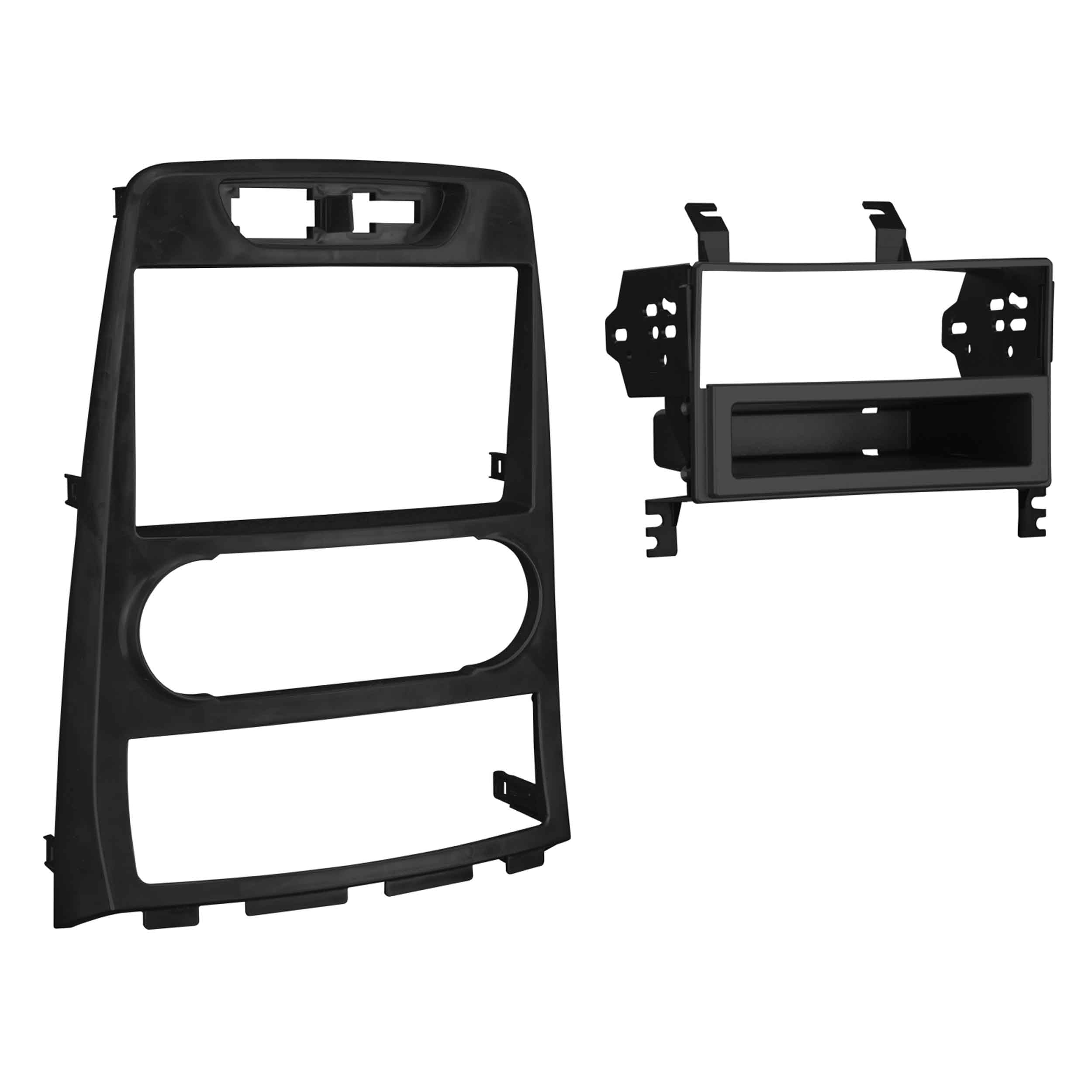 Metra 99-7339B, Multi-Kit Radio Installation Dash Kit for Select Hyundai Gen Coupe 2.0 2010-12 w/manual climate - Black