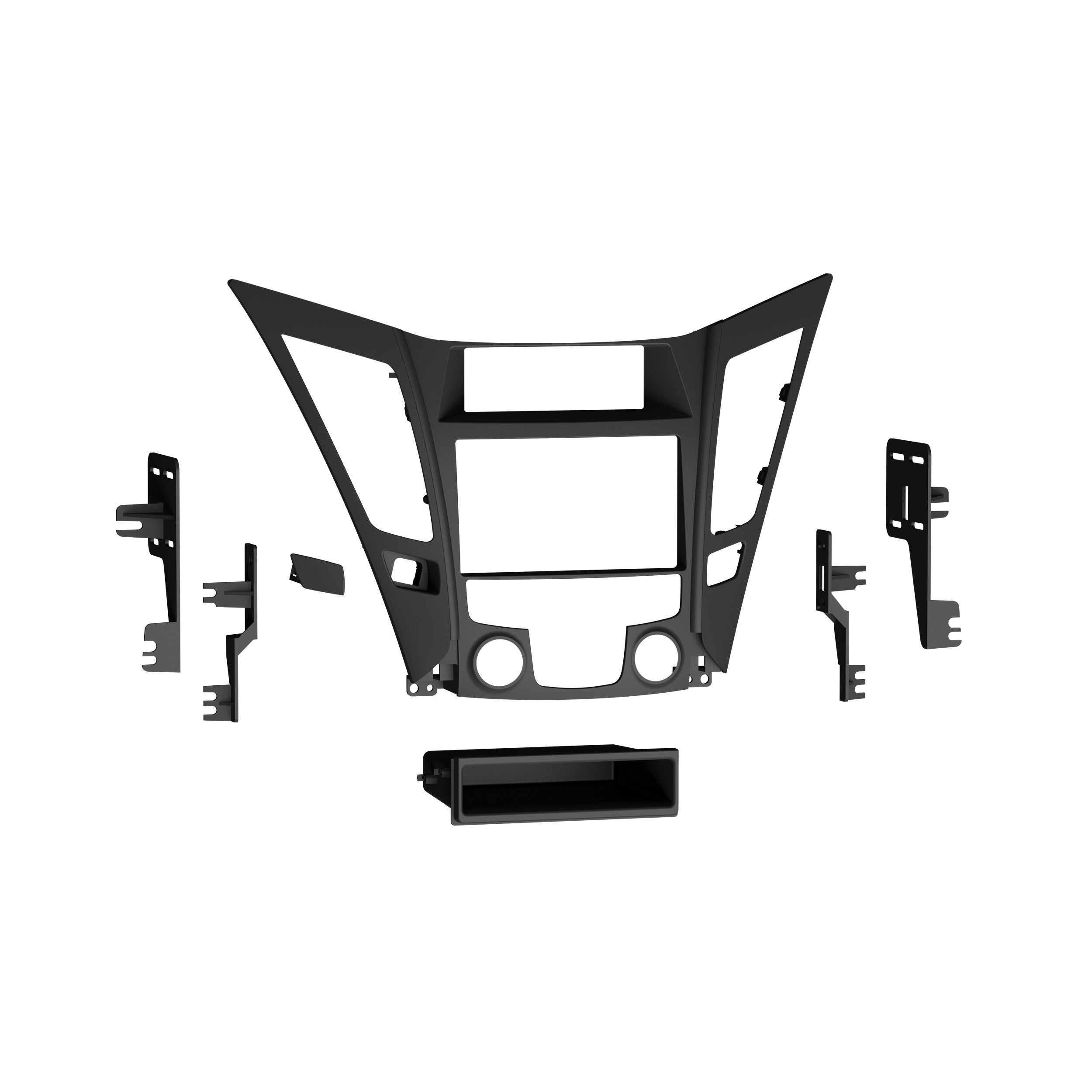 Metra 99-7343, Multi-Kit Radio Installation Dash Kit for Select Hyundai Sonata Limited 2011 (w/o Nav)