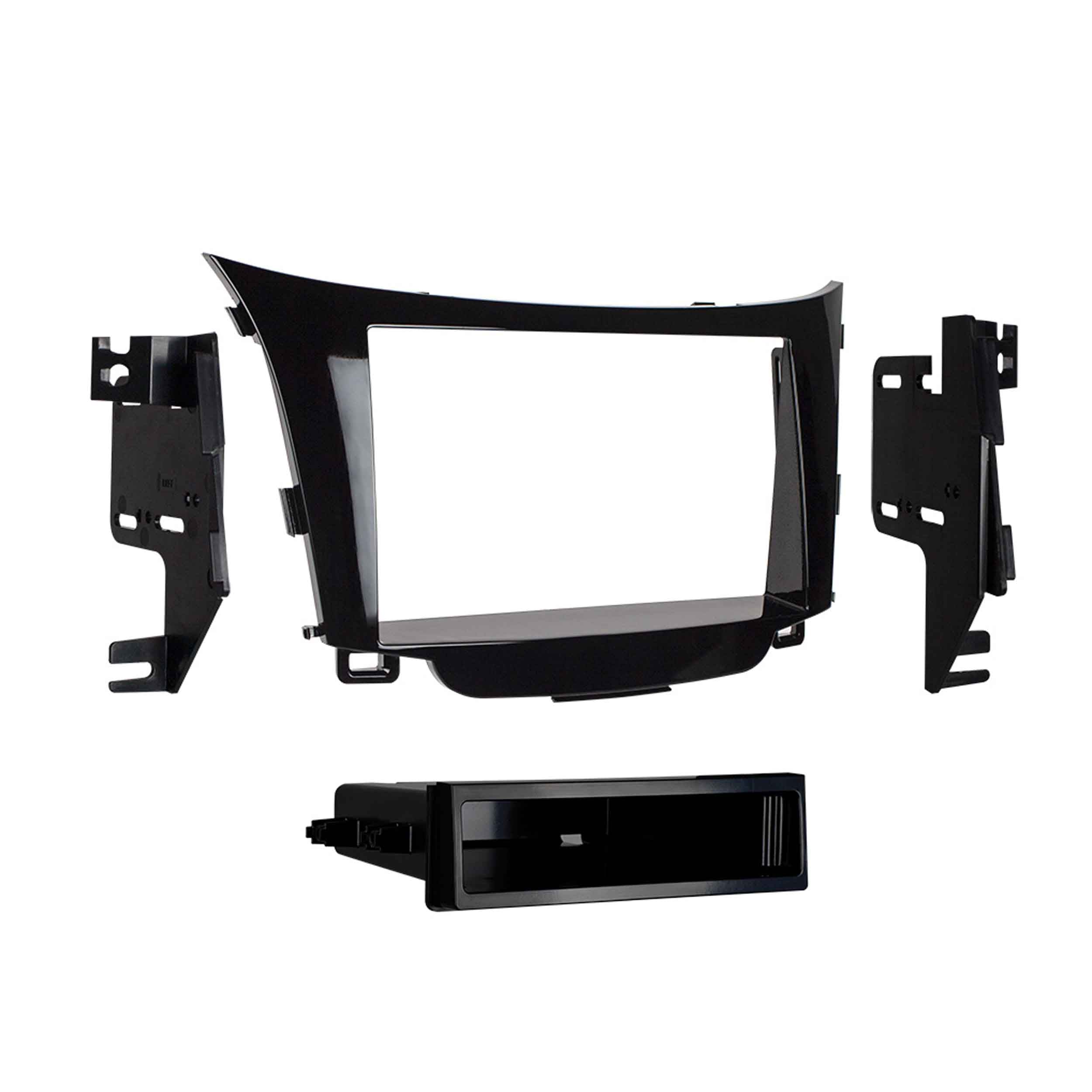 Metra 99-7357HG, Multi-Kit Radio Installation Dash Kit for Select Hyundai Elantra GT (without NAV) 2013-2017