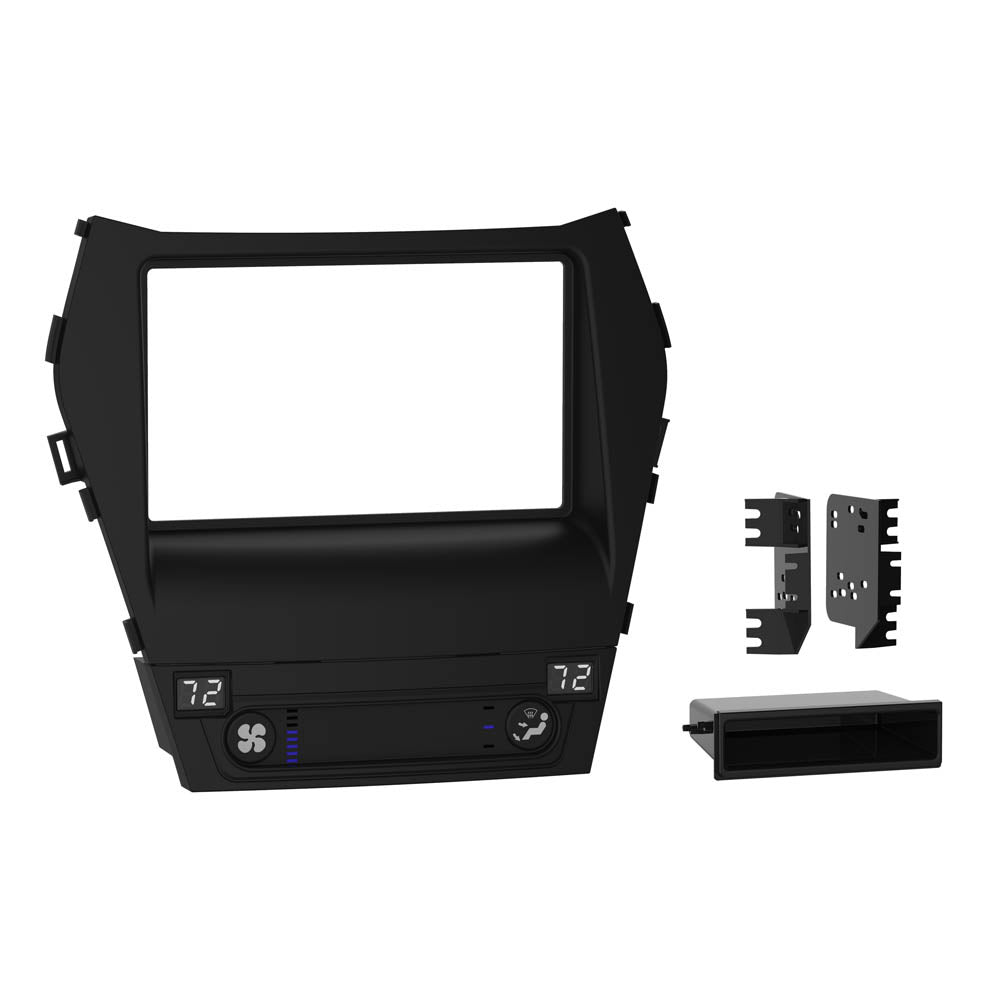 Metra 99-7385B, Multi-Kit Radio Installation Dash Kit for Select Hyundai Santa Fe / Santa Fe Sport 2017-2018