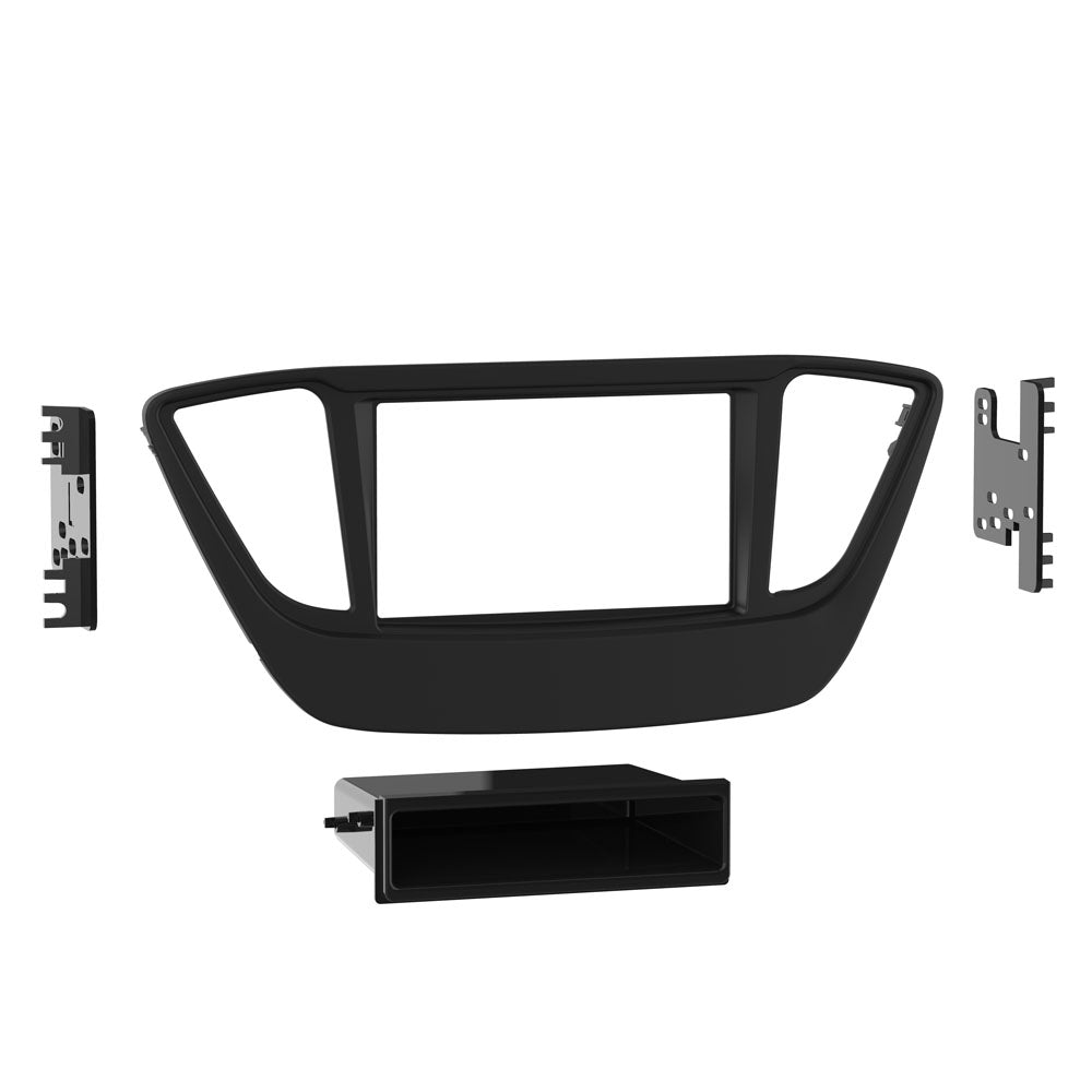 Metra 99-7393B, Multi-Kit Radio Installation Dash Kit for Select Hyundai Accent 2018-2022