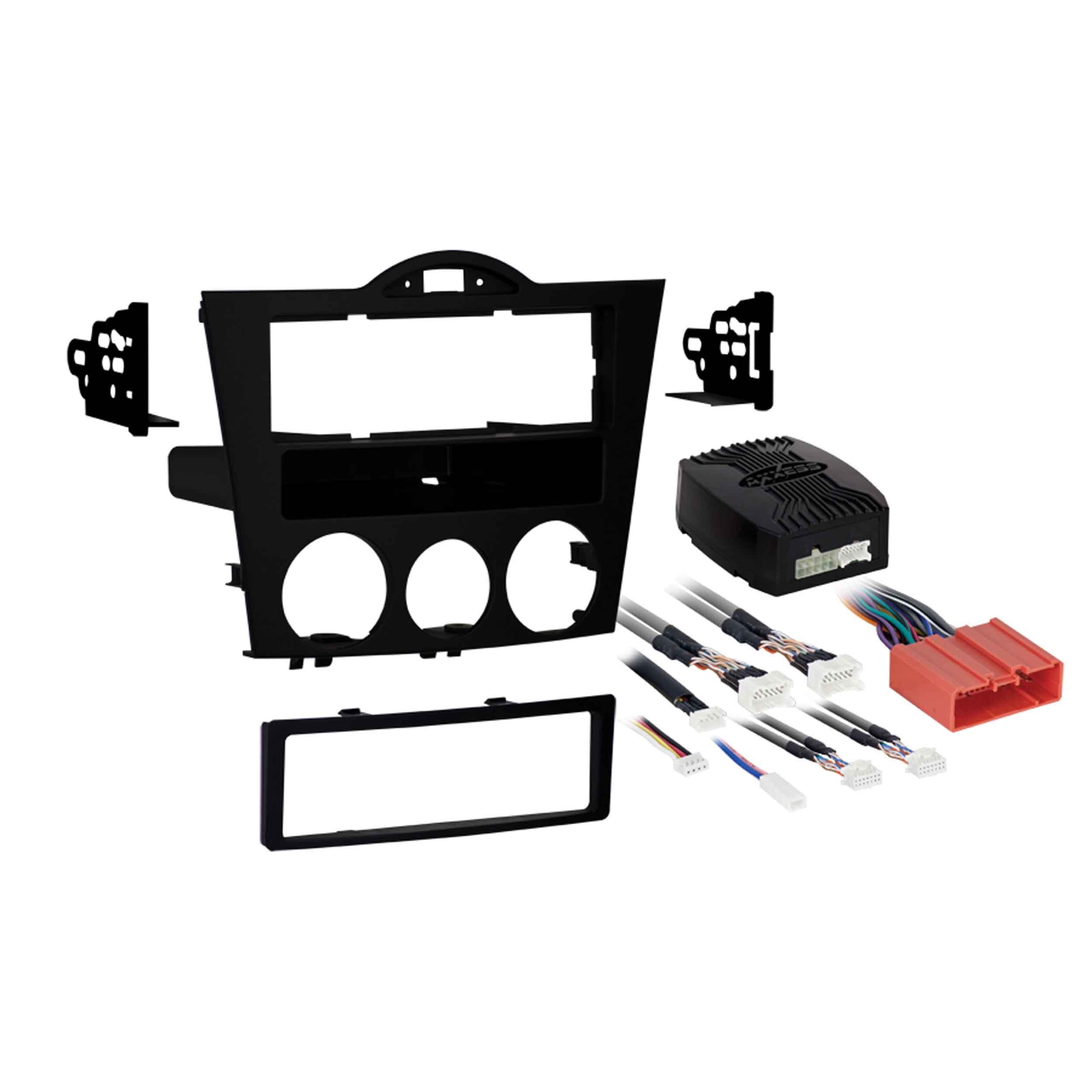Metra 99-7510, Multi-Kit Radio Installation Dash Kit for Select Mazda RX8 2004-2008 - Black