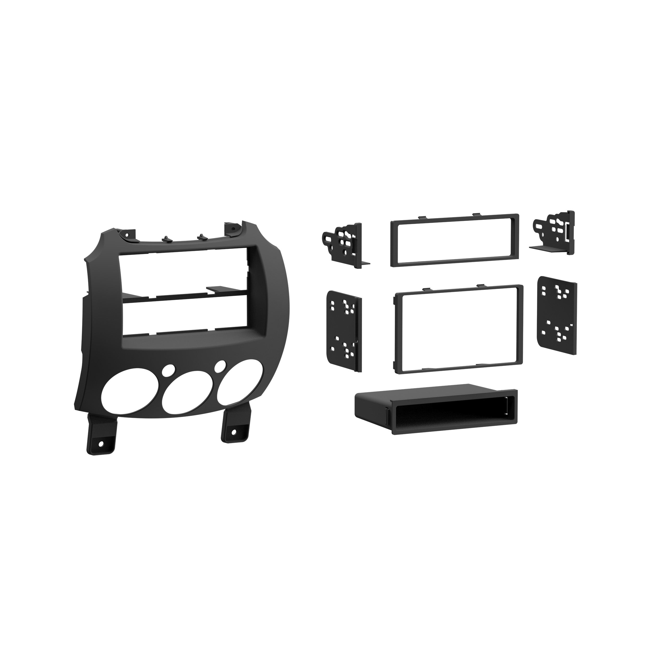 Metra 99-7518B, Multi-Kit Radio Installation Dash Kit for Select Mazda2 2007-2014