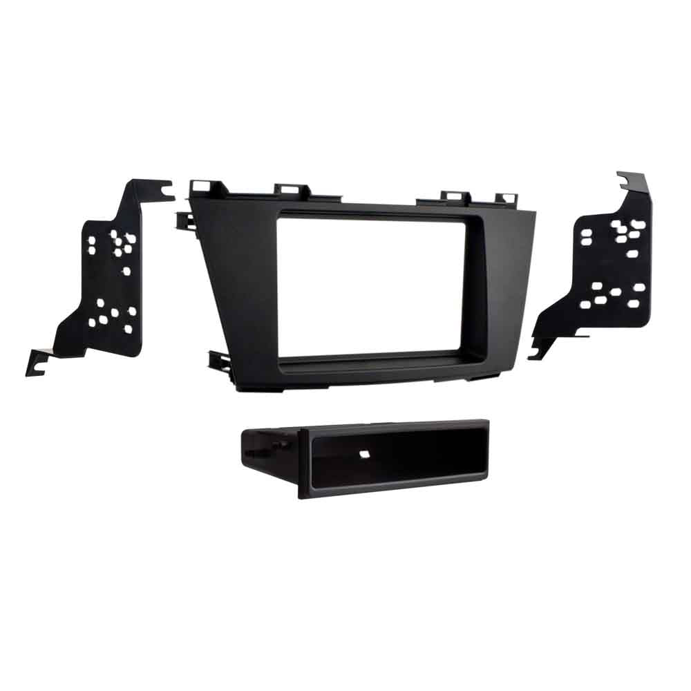 Metra 99-7521B, Multi-Kit Radio Installation Dash Kit for Select Mazda 5 2012-2015 DIN KIT BLACK