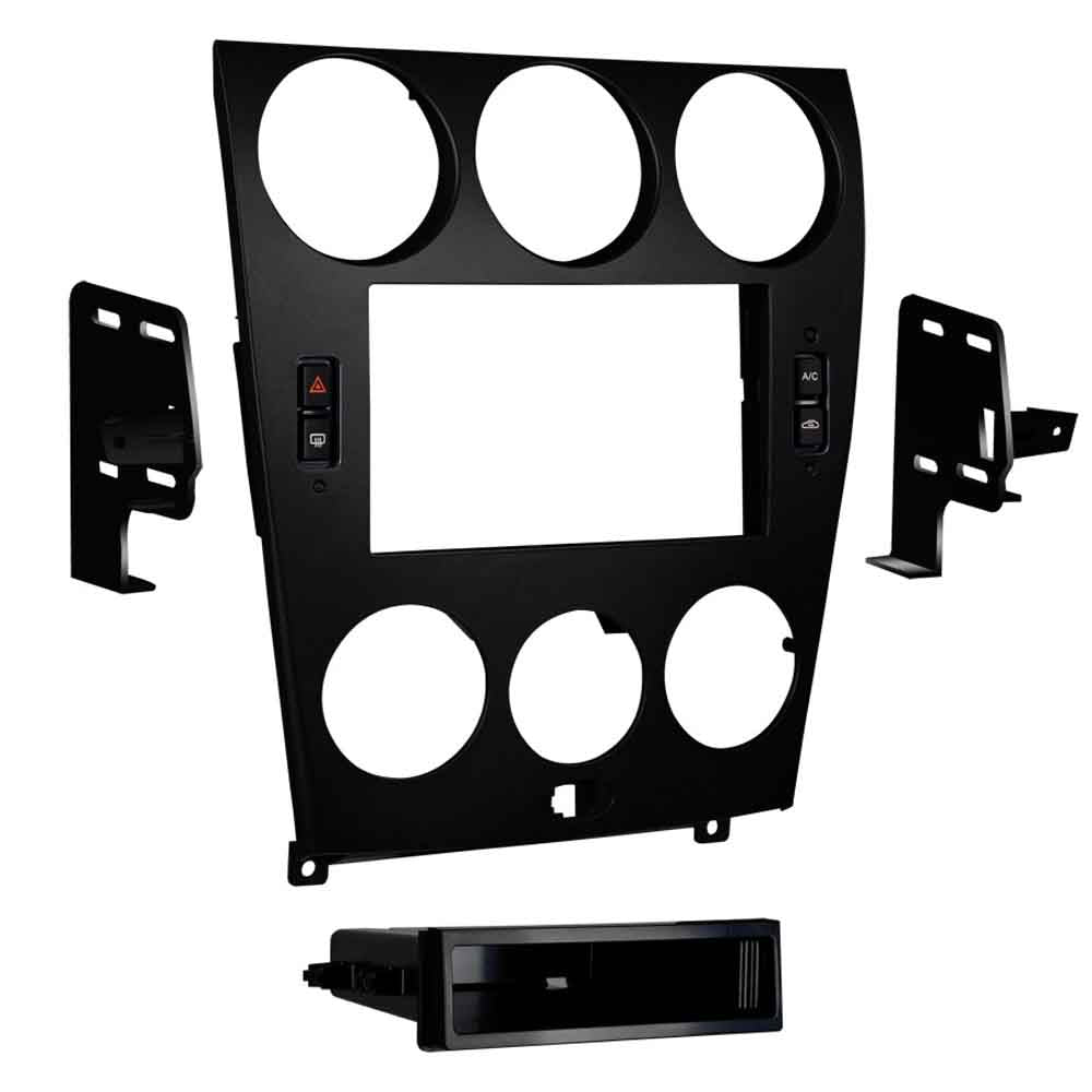 Metra 99-7524B, Multi-Kit Radio Installation Dash Kit for Select Mazda6 2006-2008 Charcoal Black