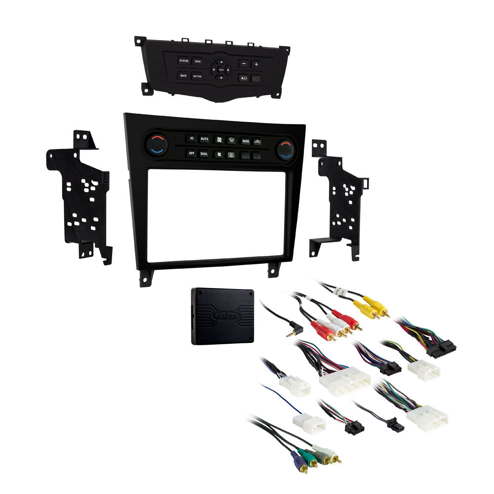 Metra 99-7625B, Multi-Kit Radio Installation Dash Kit for Select Infiniti G Series (w/o NAV w/ auto climate) 2007-2013