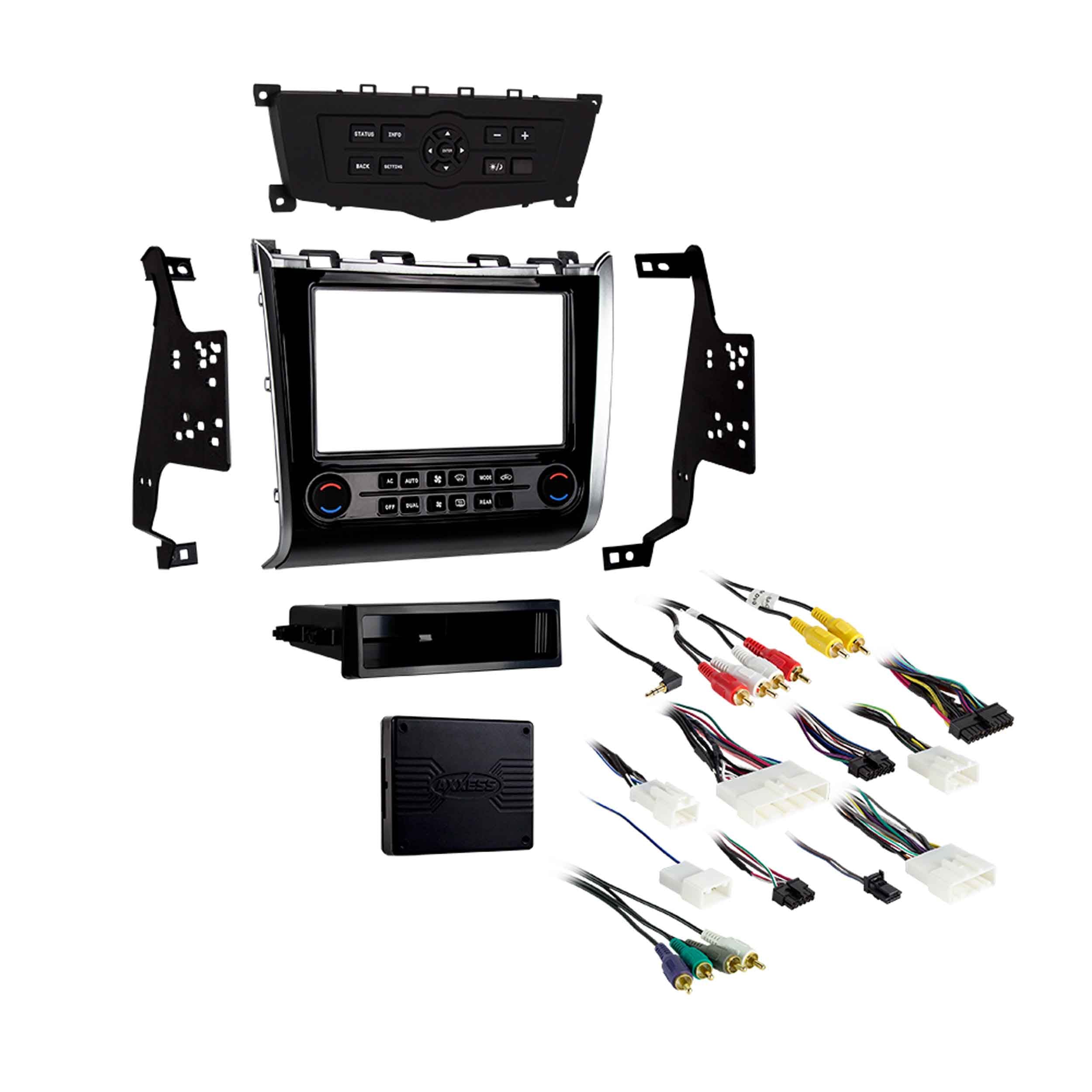 Metra 99-7627HG, Multi-Kit Radio Installation Dash Kit for Select Nissan Pathfinder (w/o NAV, Multi-Kit Radio Installation Dash Kit for Select with color screen) 2013-2016
