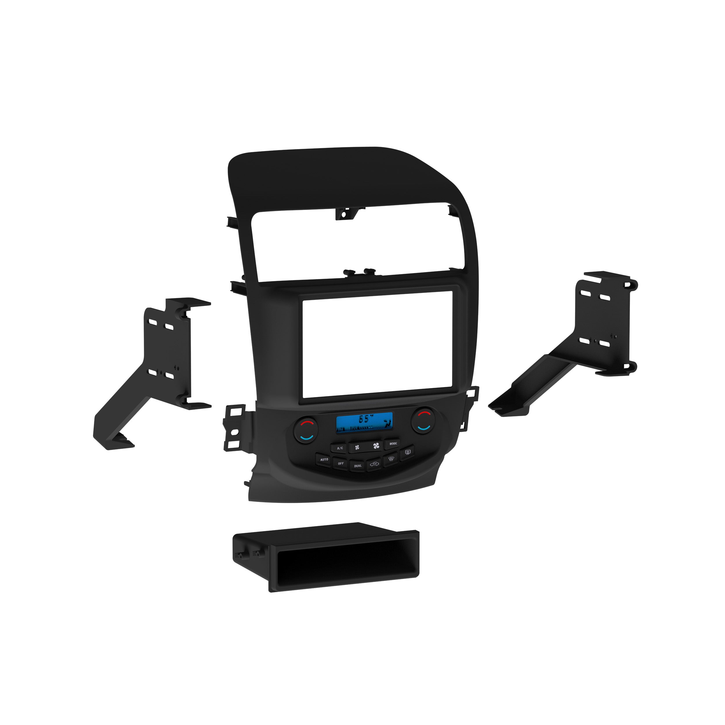Metra 99-7809B, Multi-Kit Radio Installation Dash Kit for Select Acura TSX 2004-2008
