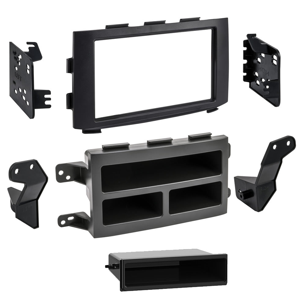 Metra 99-7819, Multi-Kit Radio Installation Dash Kit for Select Honda Pilot (with factory nav) 2006-2008
