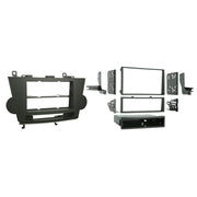 Metra 99-8222BR, Multi-Kit Radio Installation Dash Kit for Select Toyota Highlander (w/o NAV) 2008-2012
