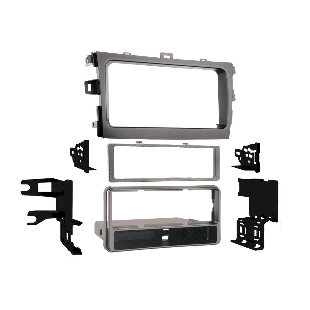 Metra 99-8223S, Multi-Kit Radio Installation Dash Kit for Select Toyota Corolla 2009-2013 - Silver