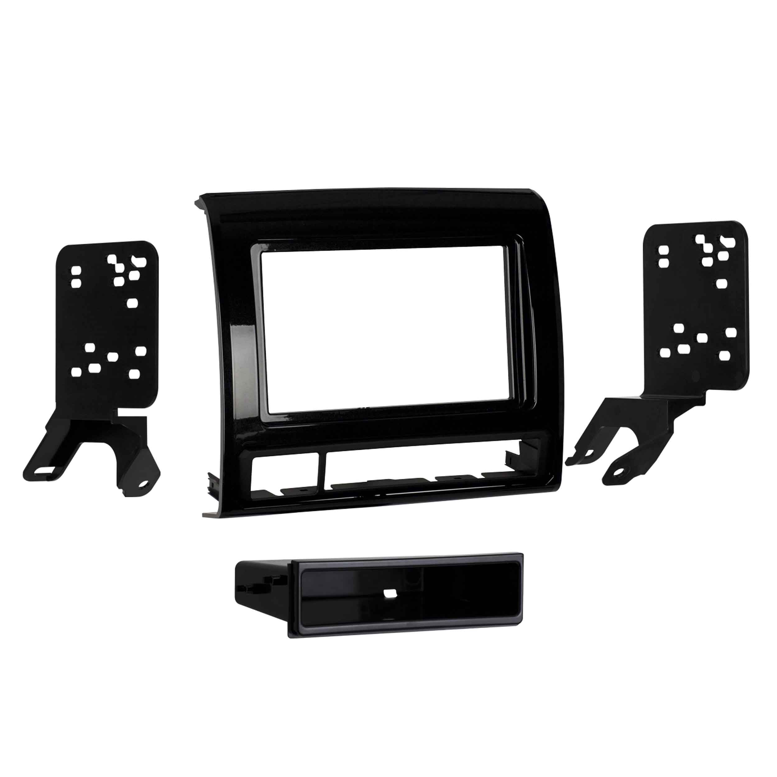 Metra 99-8235CHG, Multi-Kit Radio Installation Dash Kit for Select Toyota Tacoma 2012-2015 - Charcoal High Gloss