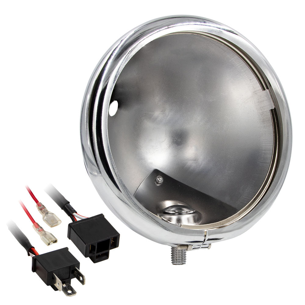 Saddle Tramp BC-HDBUC1, (1)Headlight Housing Chrome