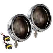 Saddle Tramp BC-HDBUC6, (2)Fog Light Housing Chrome