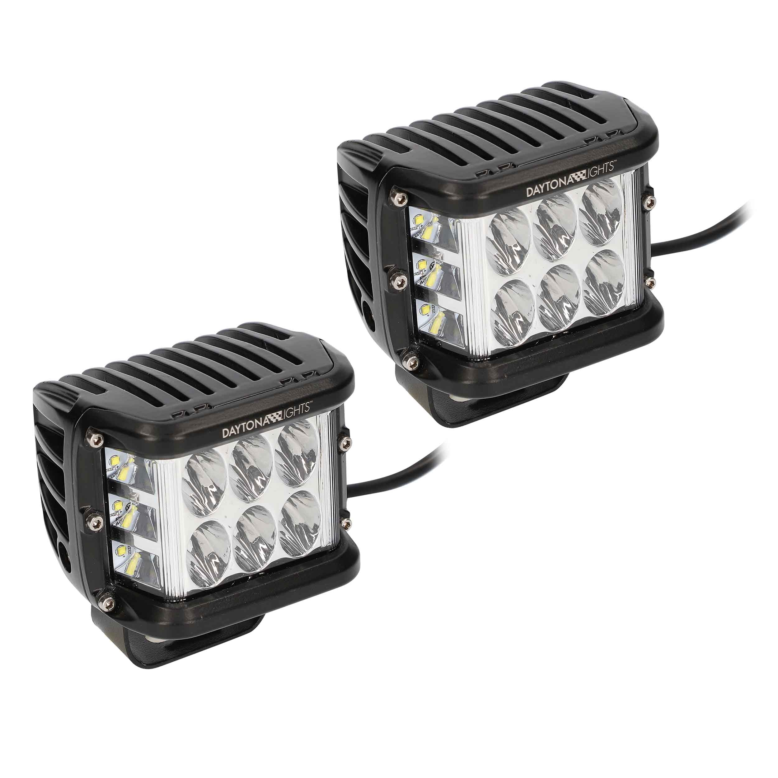 Daytona Lights DL-CL3, (2)LED Cube 12LED Spot/Flood