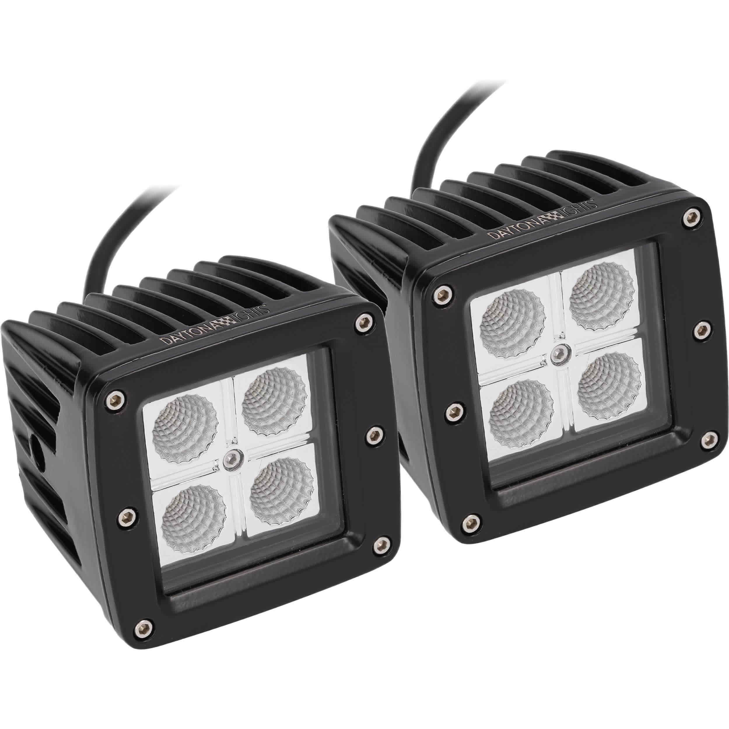 Daytona Lights DL-CL5F, (2)Cube 3"Flood