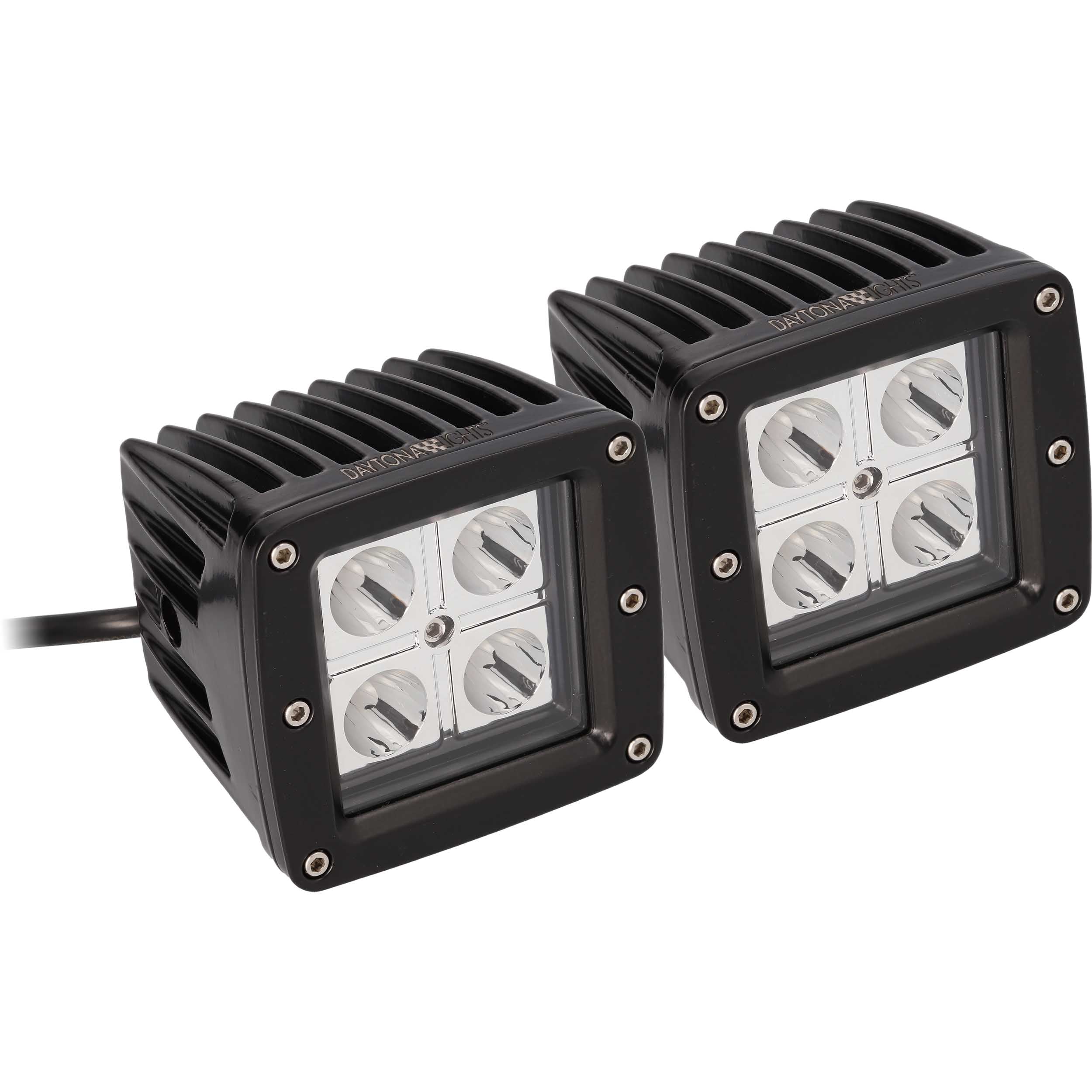 Daytona Lights DL-CL5S, (2)Cube 3" Spot 4LED