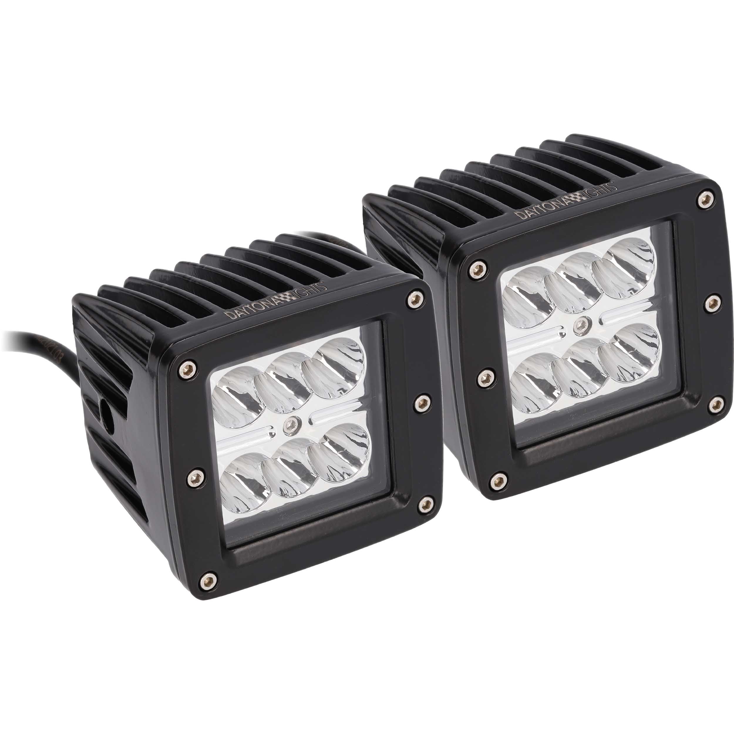 Daytona Lights DL-CL7S, (2)Cube 3"Spot