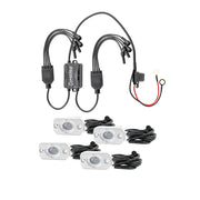 Metra HE-4MLRGBK, Marine RGB Accent Lights - 4 Pack