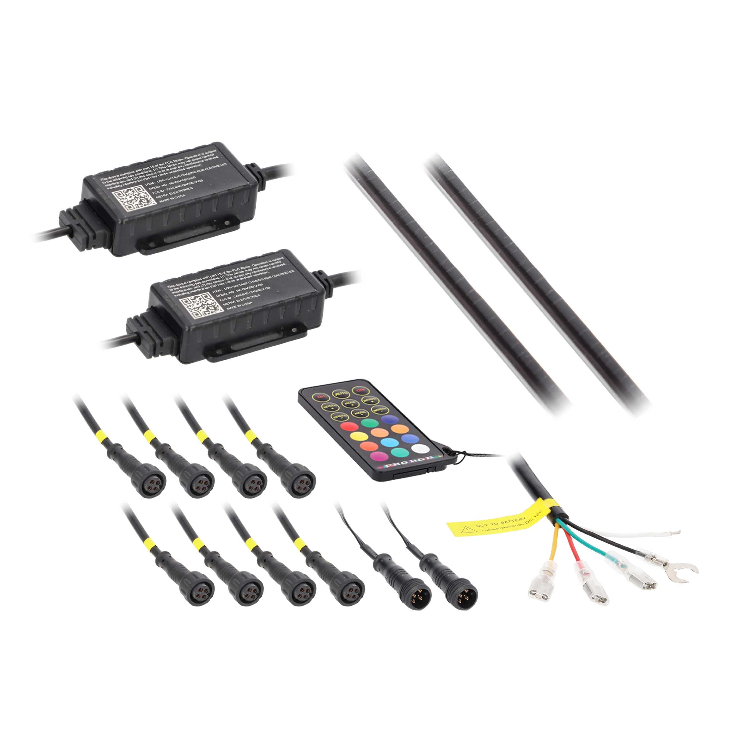 HEISE HE-AMB-2DR, Ambient Door Trim Chasing