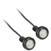 HEISE HE-BALG, BLK (2)Accent LED Green