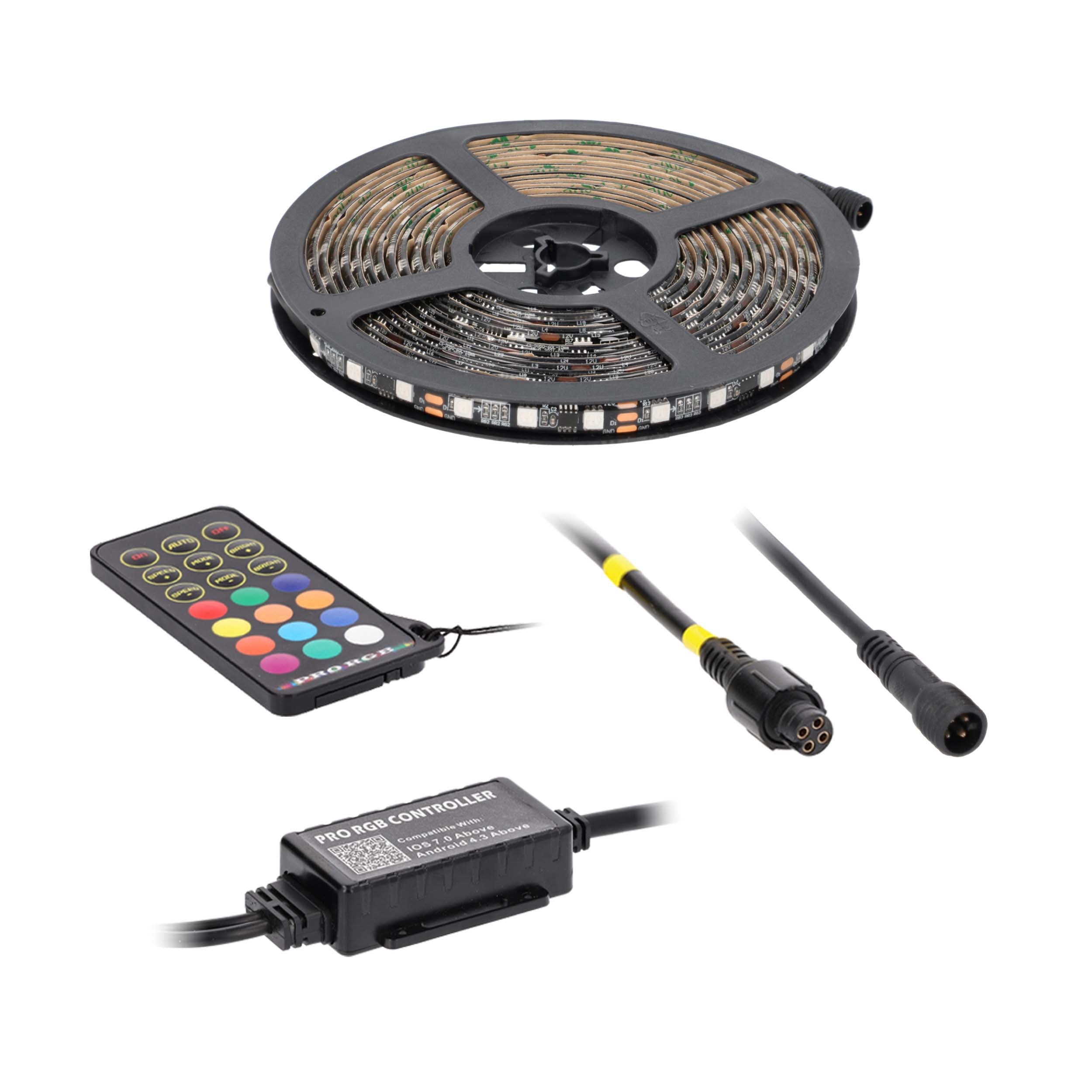 HEISE HE-CHASE-5M, LED Strip 5M w/Controller