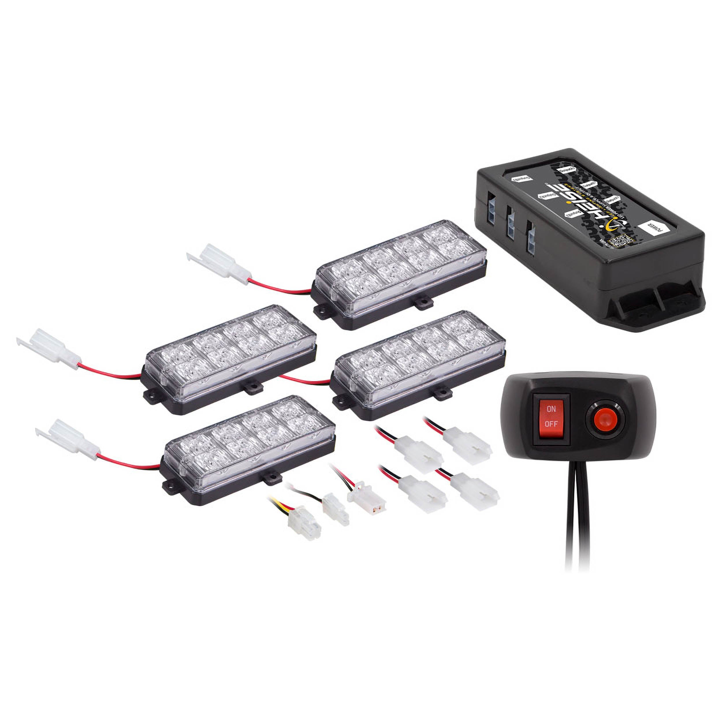 HEISE HE-MUSTR-GRA, Grill Strobe Kit Amber