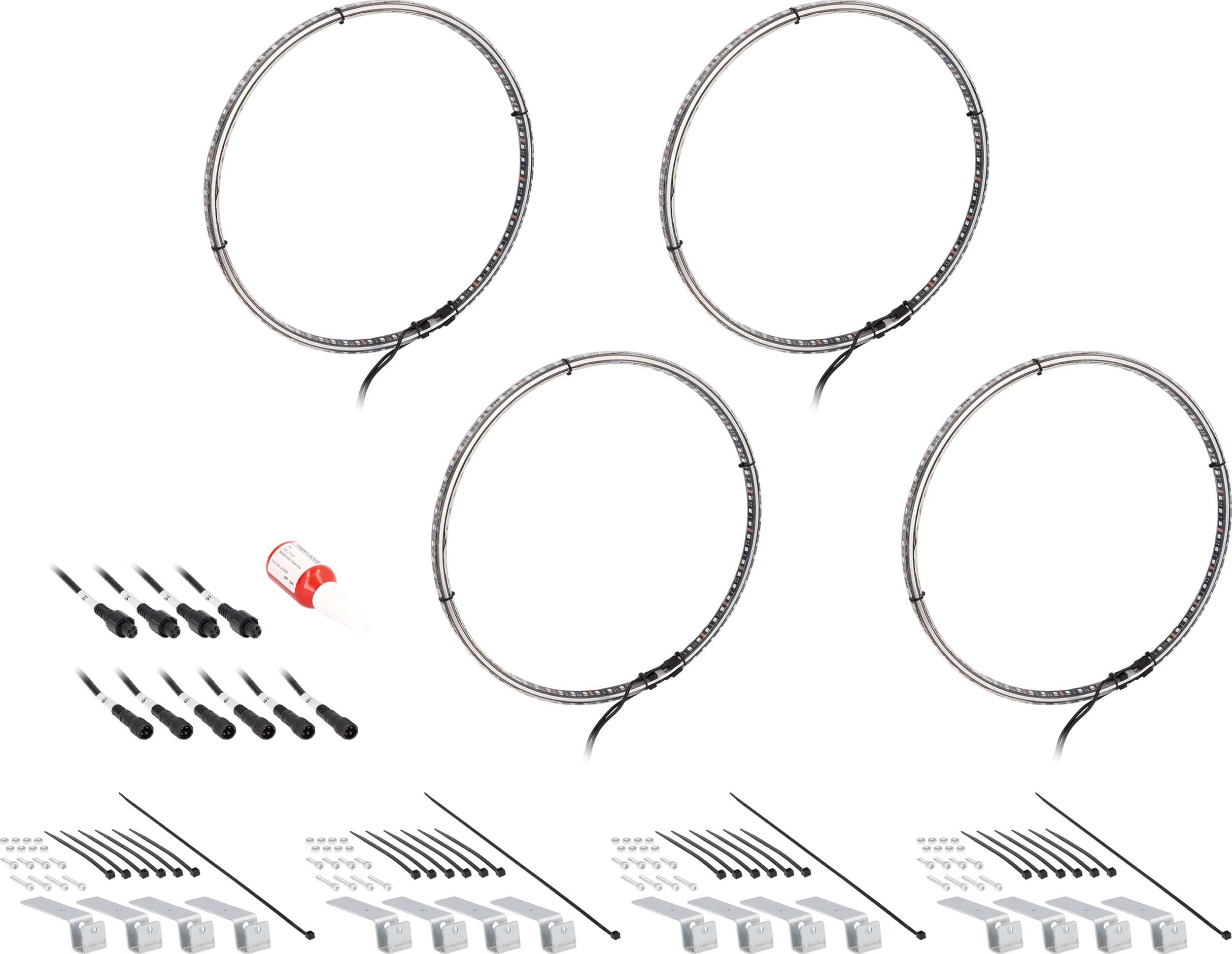 HEISE HE-RGB1-W14, (4)Wheel 14"