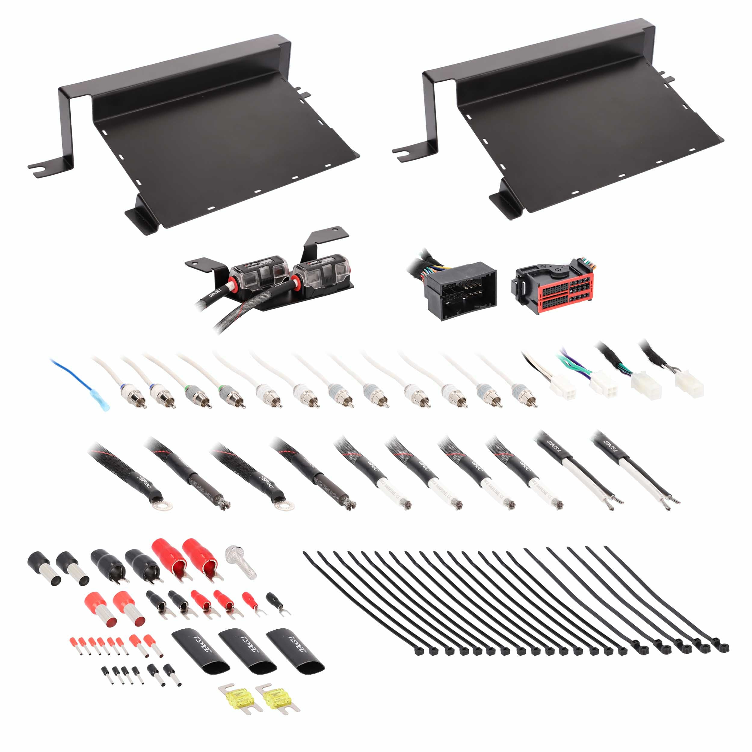 Metra JP-18AMP-2, Jeep® JL 2018-Up / JT 2020-Up Dual-Amp Installation Kit