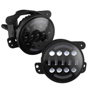 Metra JP-704RGBFL, Improved 4 inch RGB Backlit Off-Road Fog Lights