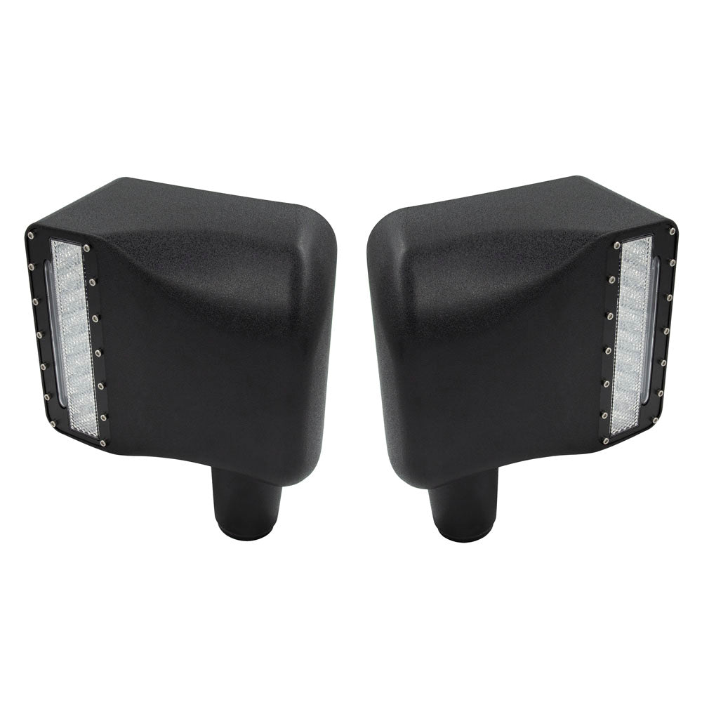 Metra JP-JKMR, LED Side Mirror Covers - Wrangler JK 2007-2018