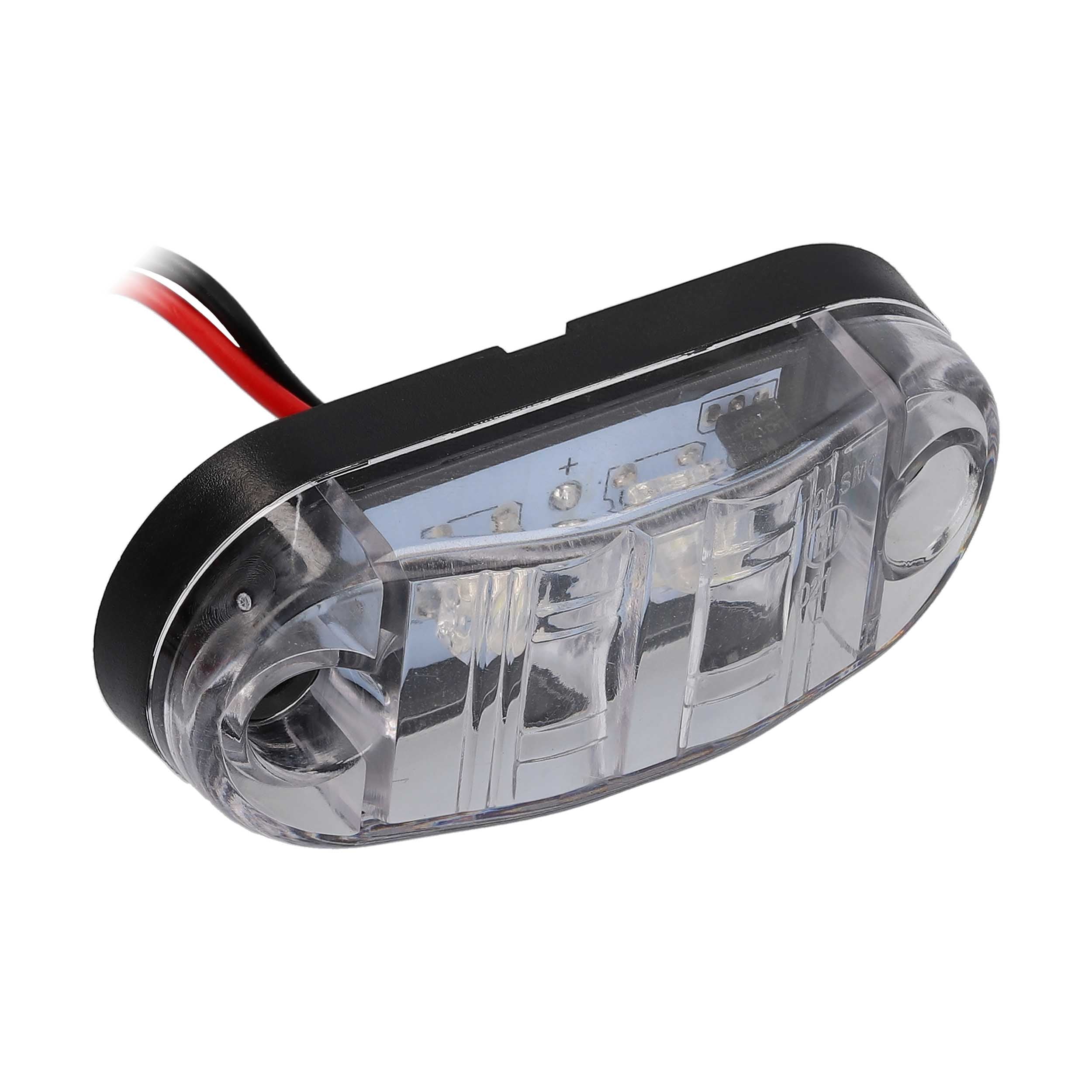Metra ML-AL2CL-B, Blue 2-LED Accent Light - Clear Plastic Bezel