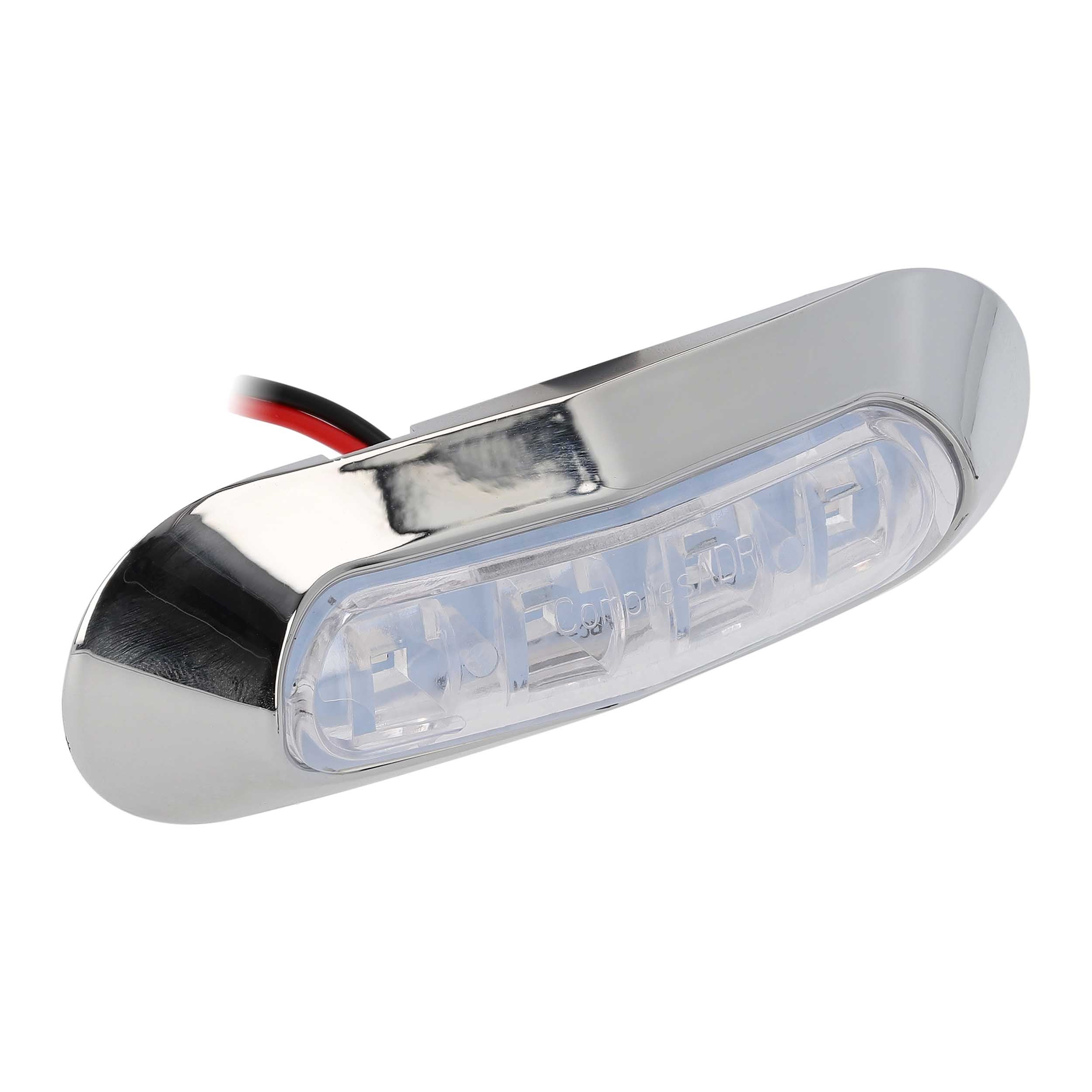 Metra ML-AL4CL-B, Blue 4-LED Accent Light - Chrome Plastic Bezel