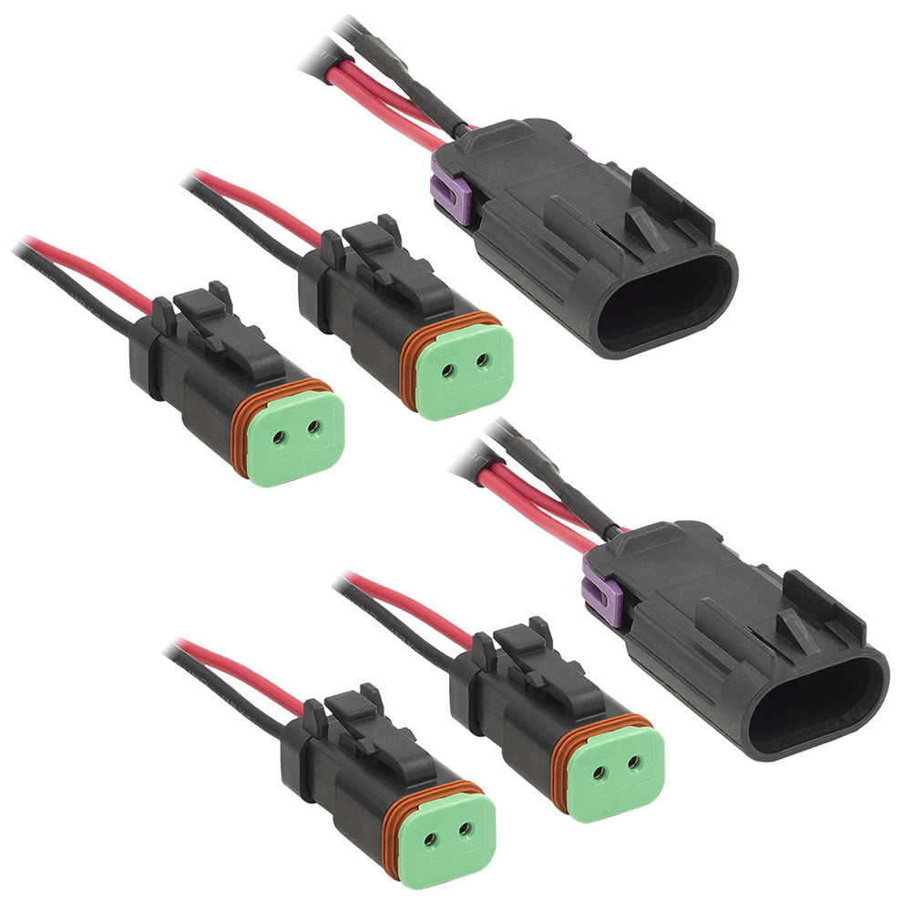 Metra MPS-RZRH1, Headlight Adapter Harness with Stock Halogen Lights - Polari